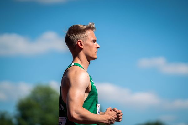 Magnus Bunar (VfL Wolfsburg) am 02.07.2022 waehrend den NLV+BLV Leichtathletik-Landesmeisterschaften im Jahnstadion in Goettingen (Tag 1)